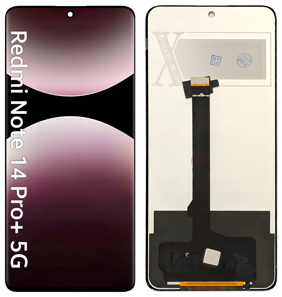 WYŚWIETLACZ EKRAN LCD DOTYK DO XIAOMI REDMI NOTE 14 PRO PLUS 5G INCELL