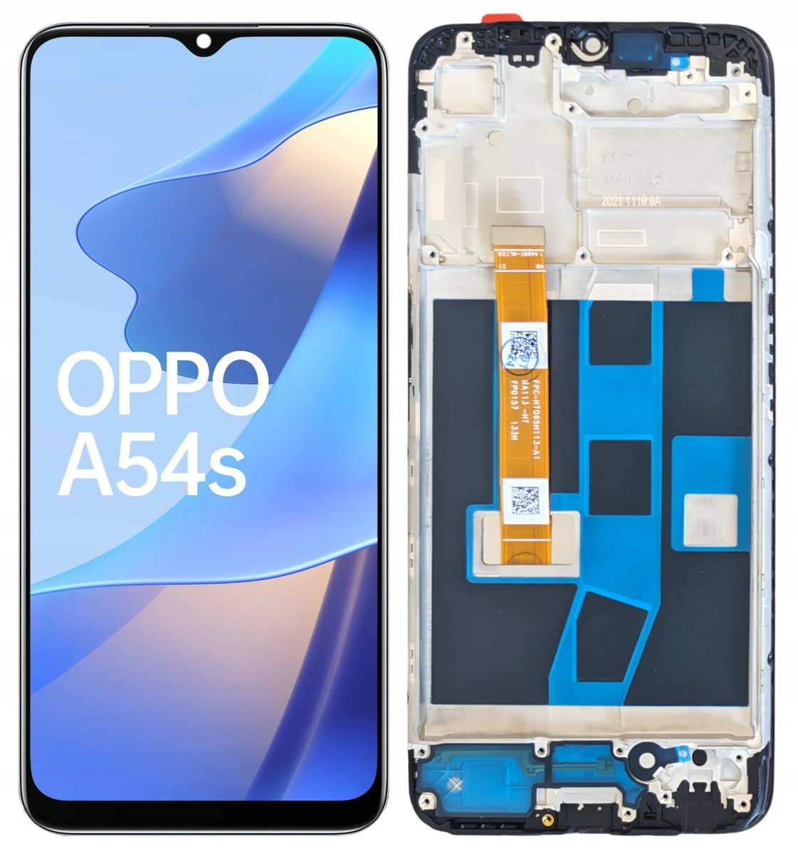 WYŚWIETLACZ EKRAN LCD DO OPPO A54S RAMKA