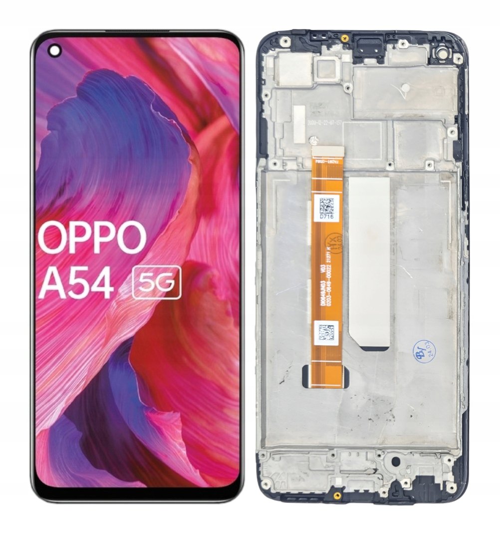 WYŚWIETLACZ EKRAN LCD DO OPPO A54 5G RAMKA