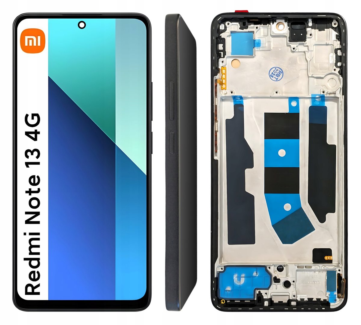 WYŚWIETLACZ EKRAN LCD DOTYK DO XIAOMI REDMI NOTE 13 4G INCELL RAMKA CZARNA