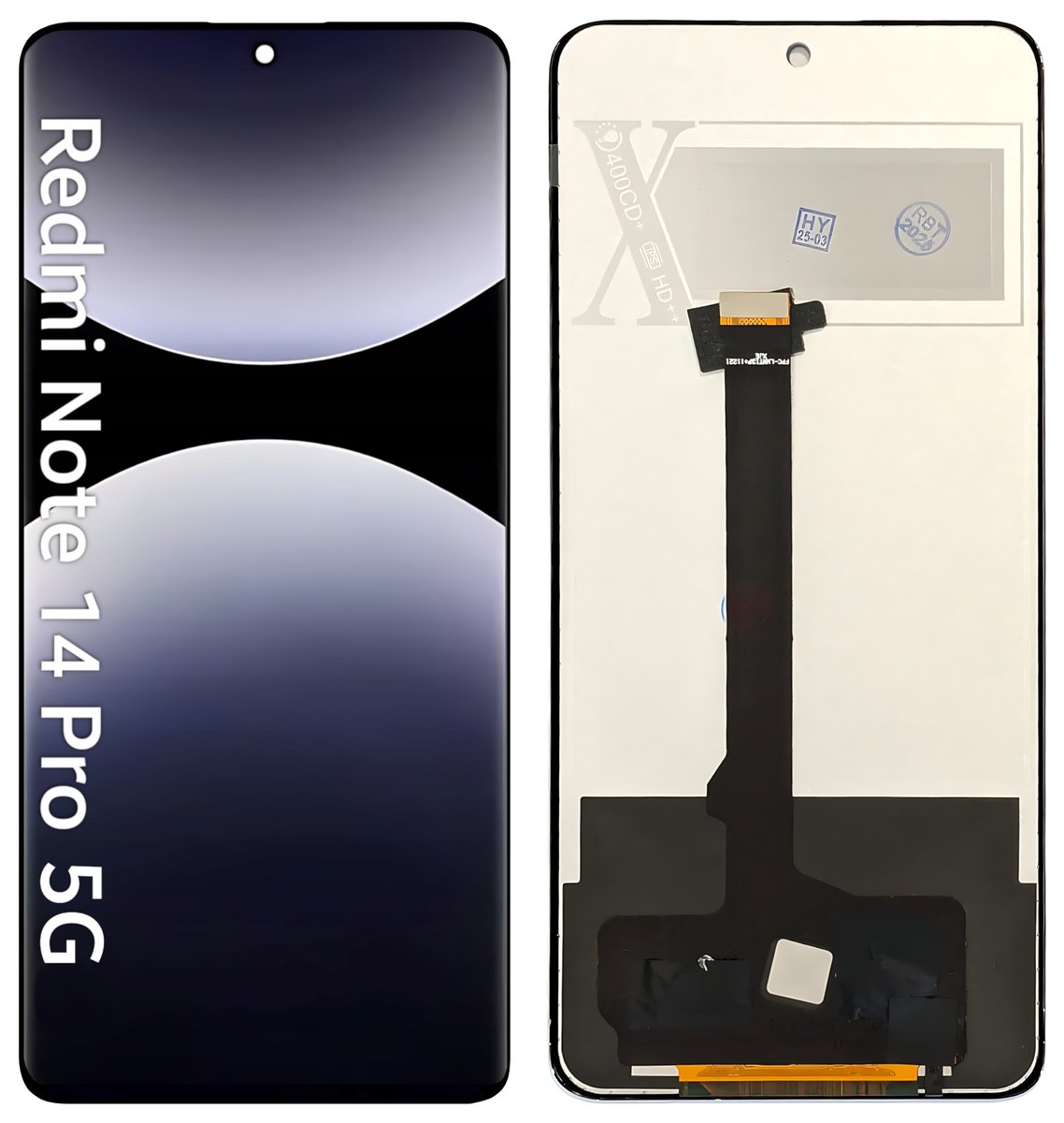 WYŚWIETLACZ EKRAN LCD SZYBKA DOTYK DO XIAOMI REDMI NOTE 14 PRO 5G INCELL