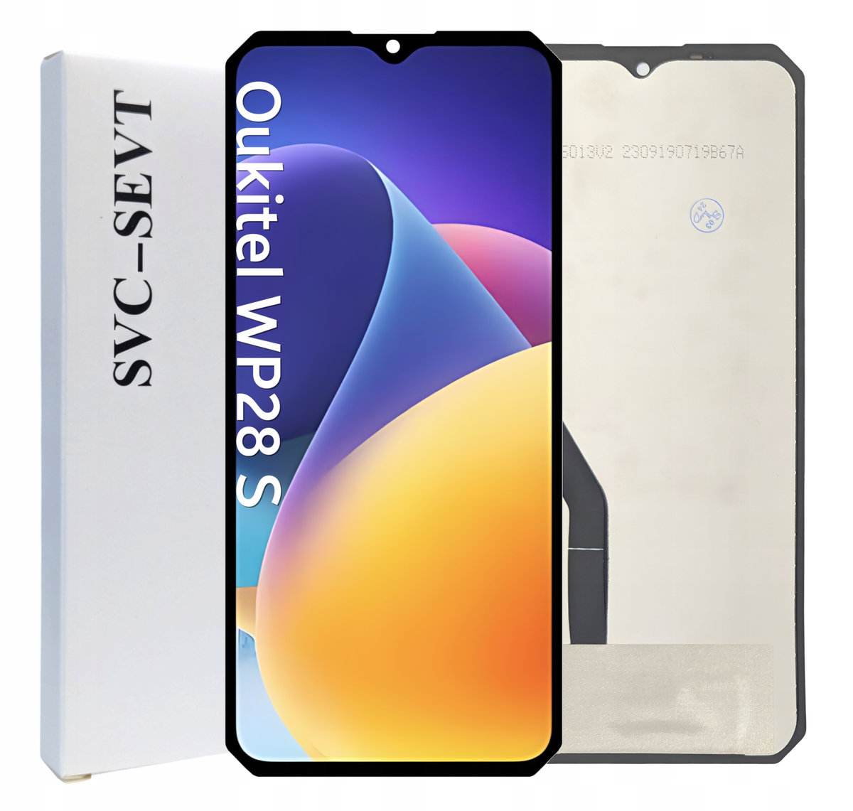 ORYGINAŁ WYŚWIETLACZ EKRAN LCD SZYBKA DOTYK DO OUKITEL WP28 S ORYGINALNY