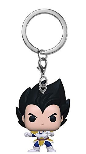 Funko POP! Brelok do kluczy: DBZ - Vegeta Dragon Ball Z Nowatorski brelok - Minifigurka kolekcjonerska - Wypełniacz do pończoch - Pomysł na prezent ..