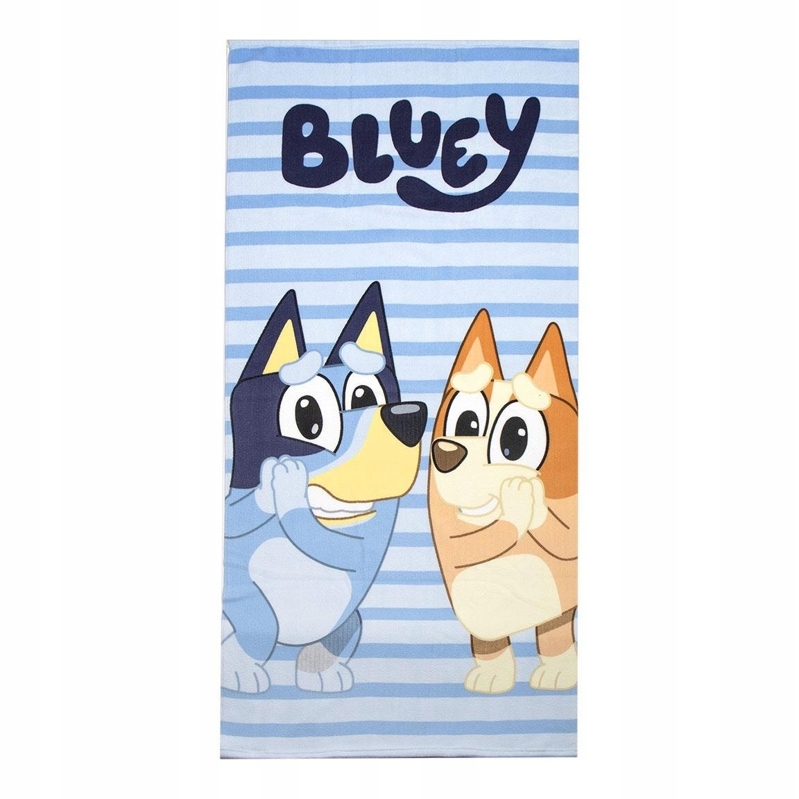 Ręcznik kąpielowy plażowy na basen szybkoschnący BINGO I BLUEY 70x140
