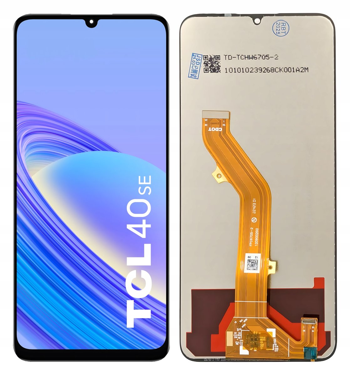 WYŚWIETLACZ EKRAN LCD DOTYK SZYBKA DO TCL 40SE T610K