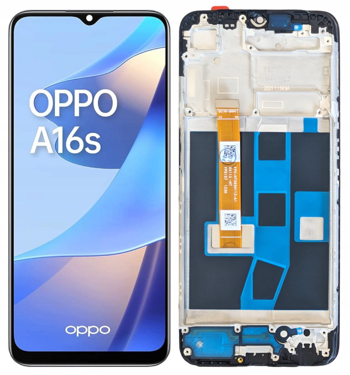 WYŚWIETLACZ EKRAN LCD DO OPPO A16S RAMKA
