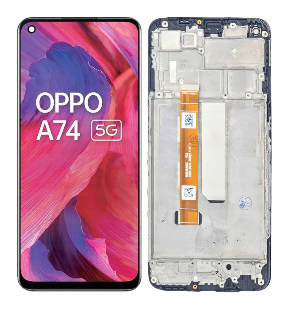 WYŚWIETLACZ EKRAN LCD DO OPPO A74 5G RAMKA CPH2197 CPH2263