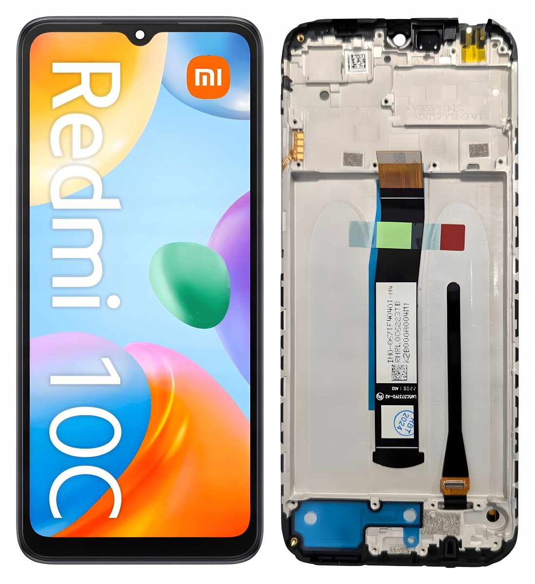 WYŚWIETLACZ EKRAN LCD DO XIAOMI REDMI 10C RAMKA