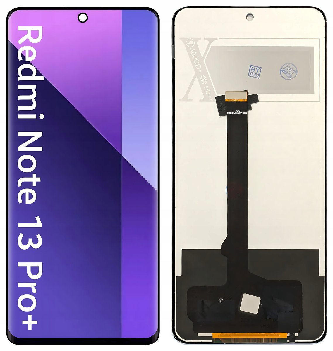 WYŚWIETLACZ EKRAN LCD SZYBKA DOTYK DO XIAOMI REDMI NOTE 13 PRO PLUS INCELL