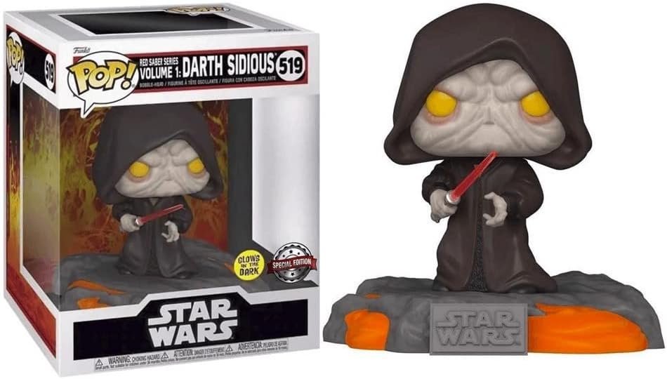 Funko Pop! Red Saber Series Darth Sidious Star Wars #512