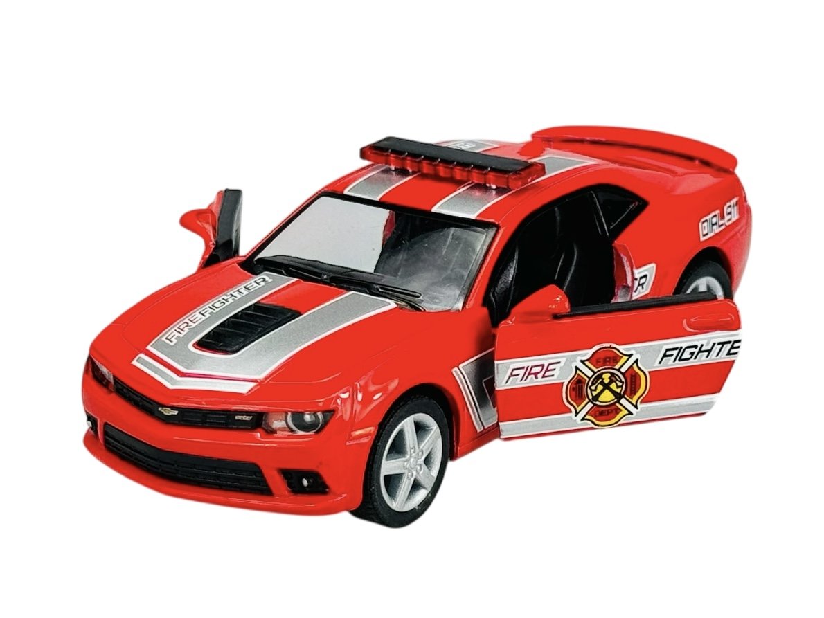 KINSMART CHEVROLET CAMARO ZL1 STRAŻ POŻARNA 1:38 BEZ PUDEŁKA KT5383