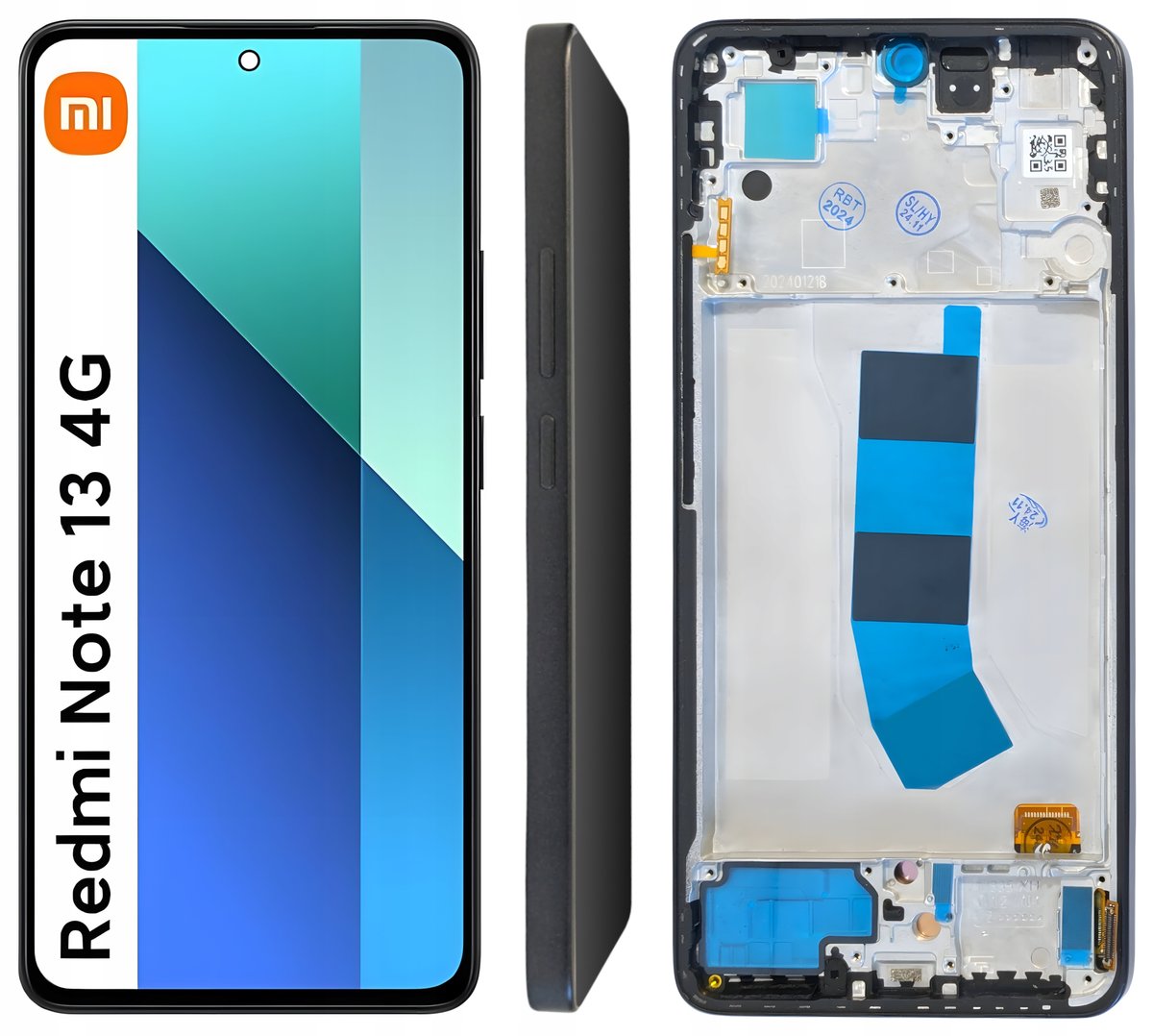 WYŚWIETLACZ LCD DO XIAOMI REDMI NOTE 13 4G OLED RAMKA 23129RAA4G 23124RA7EO
