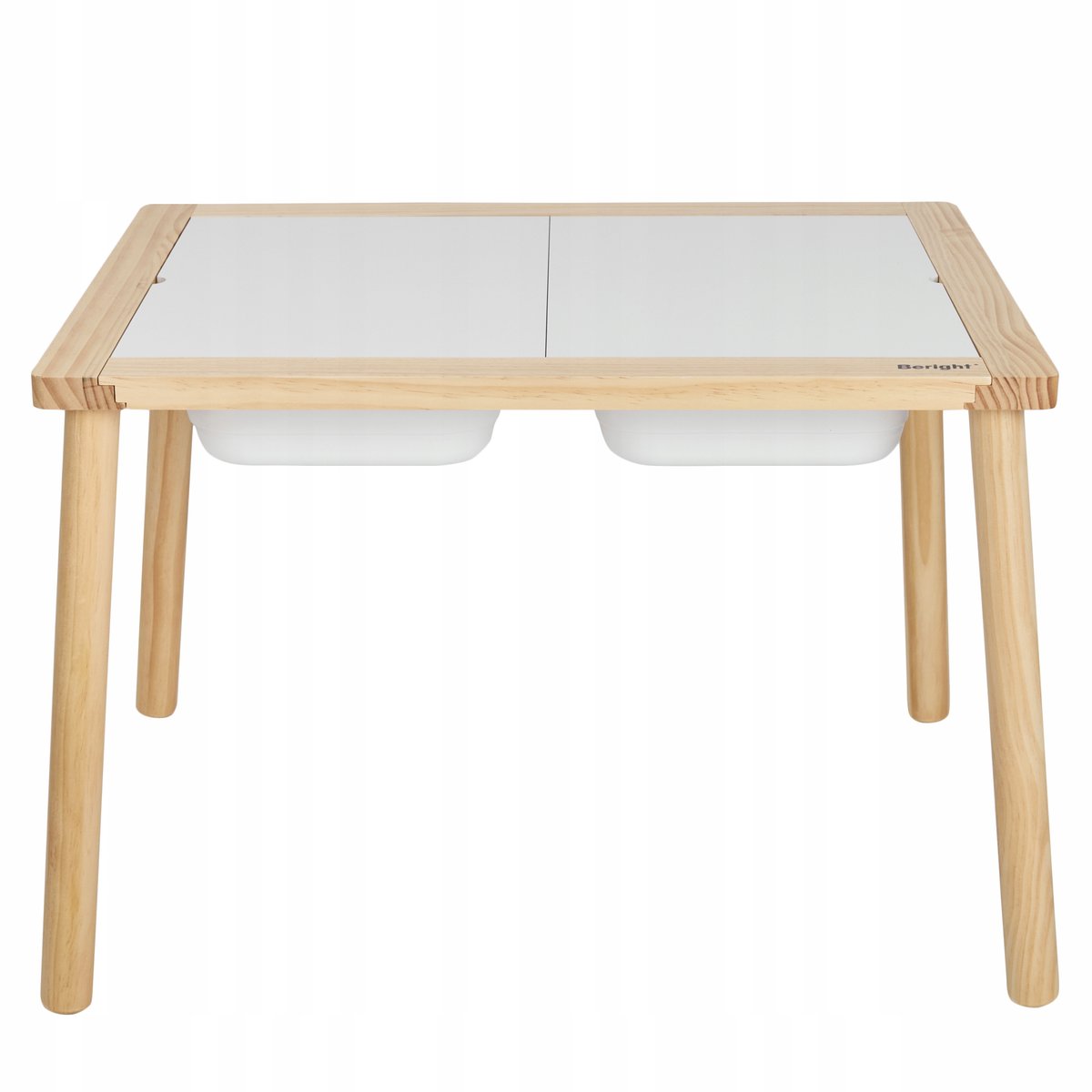 Stolik Sensoryczny dla dzieci z 3 składanymi pojemnikami