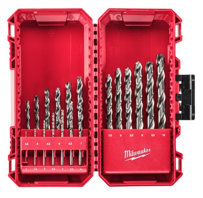 MILWAUKEE WIERTŁA DO METALU HSS-G THUNDERWEB KOMPLET 19 sztuk 1-10mm 4932493869