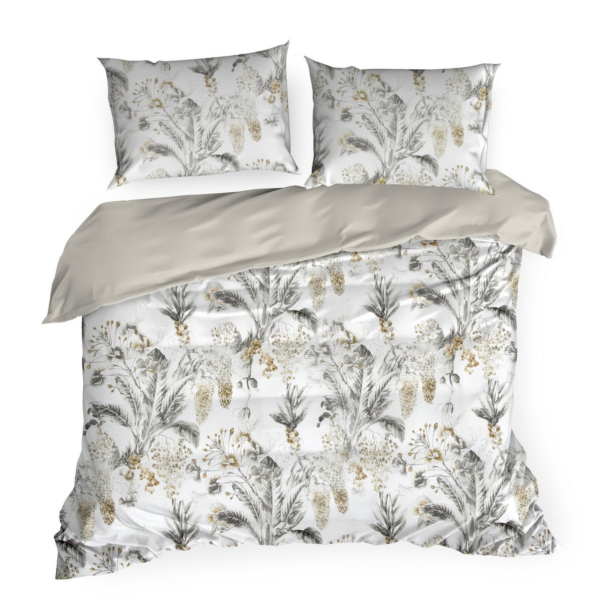 Pościel 160 x 200 3cz Satyna Bawełniana Spring 49