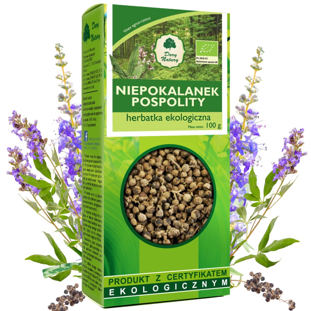 Niepokalanek pospolity herbatka ekologiczna 100g Dary Natury
