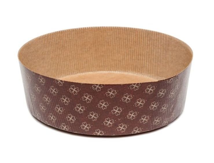 FORMA PAPIEROWA DO PIECZENIA okrągła Panettone Basso 185x65mm 1szt