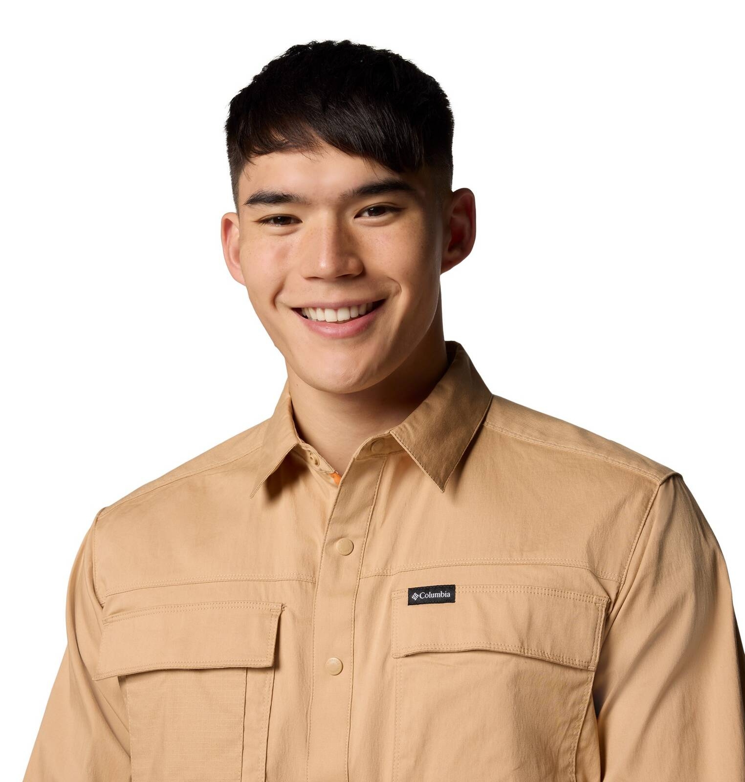 Koszula męska Columbia LANDROAMER TWILL beżowa 2120581262