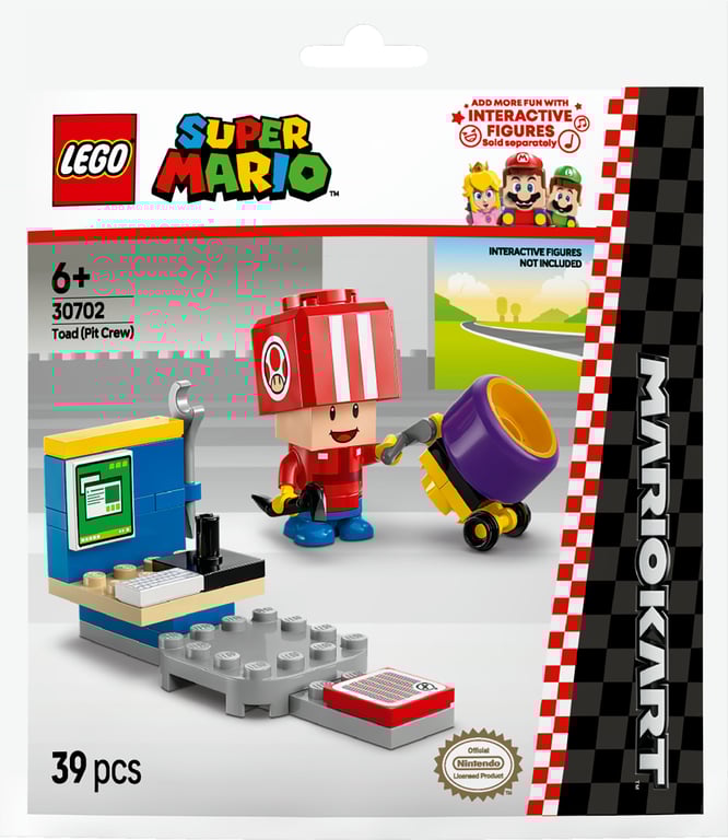 LEGO Mario Kart Toad (Pit Crew) 30702