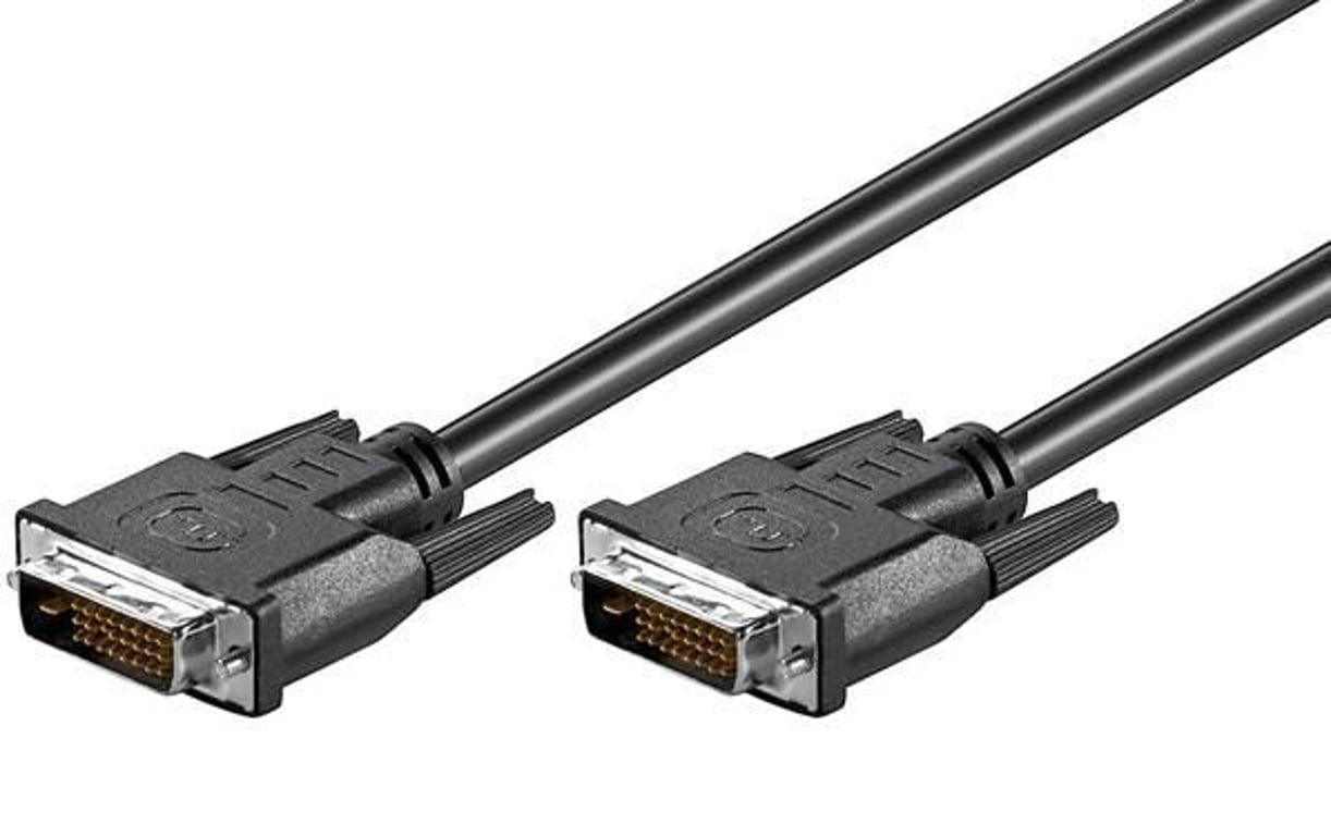 Microconnect MONCC05 kabel DVI 0,5 m DVI-D Czarny MONCC05