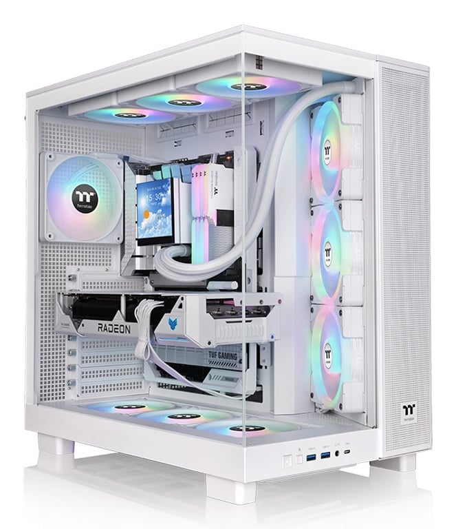 Thermaltake View 380 XL TG ARGB Midi Tower Biały