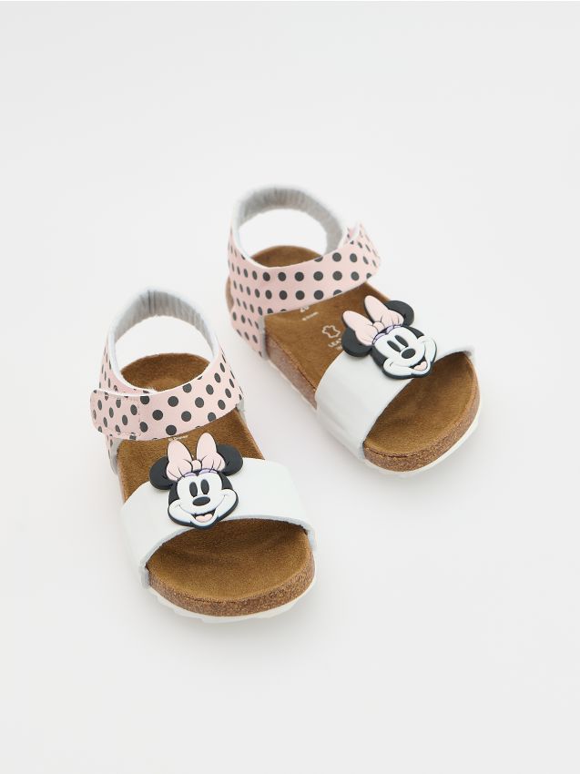 Reserved - Sandały Minnie Mouse - biały