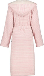 Cawo Szlafrok damski w paski Kapuze Beere