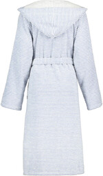 Cawo Szlafrok damski w paski Kapuze Capri