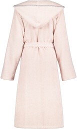 Cawo Szlafrok damski Kapuze Puder