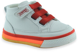 Dziecięce trzewiki na rzep ze skórzaną wkładką Apawwa GQ06