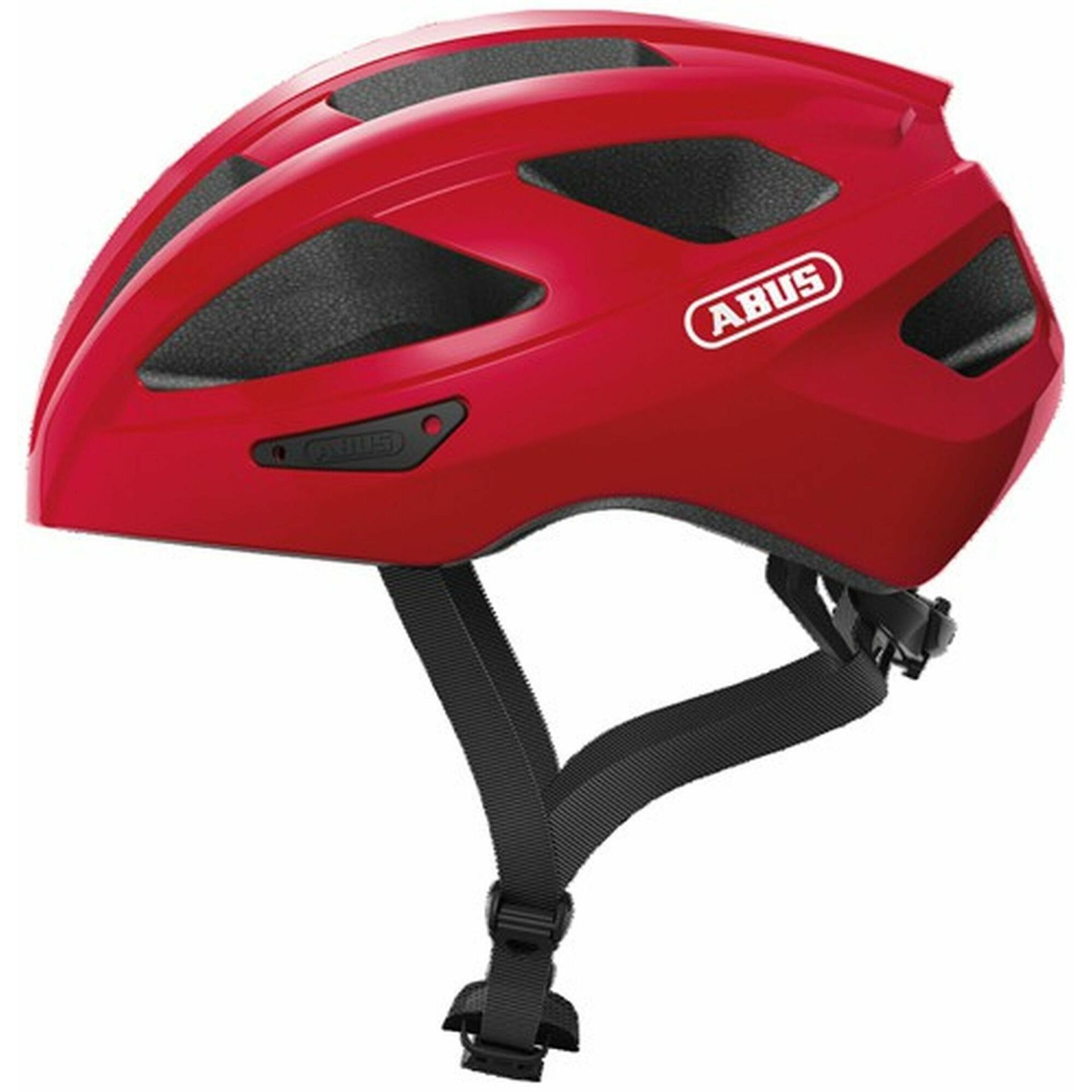 Abus Macator Kask, czerwony L | 58-62cm 2022 Kaski rowerowe