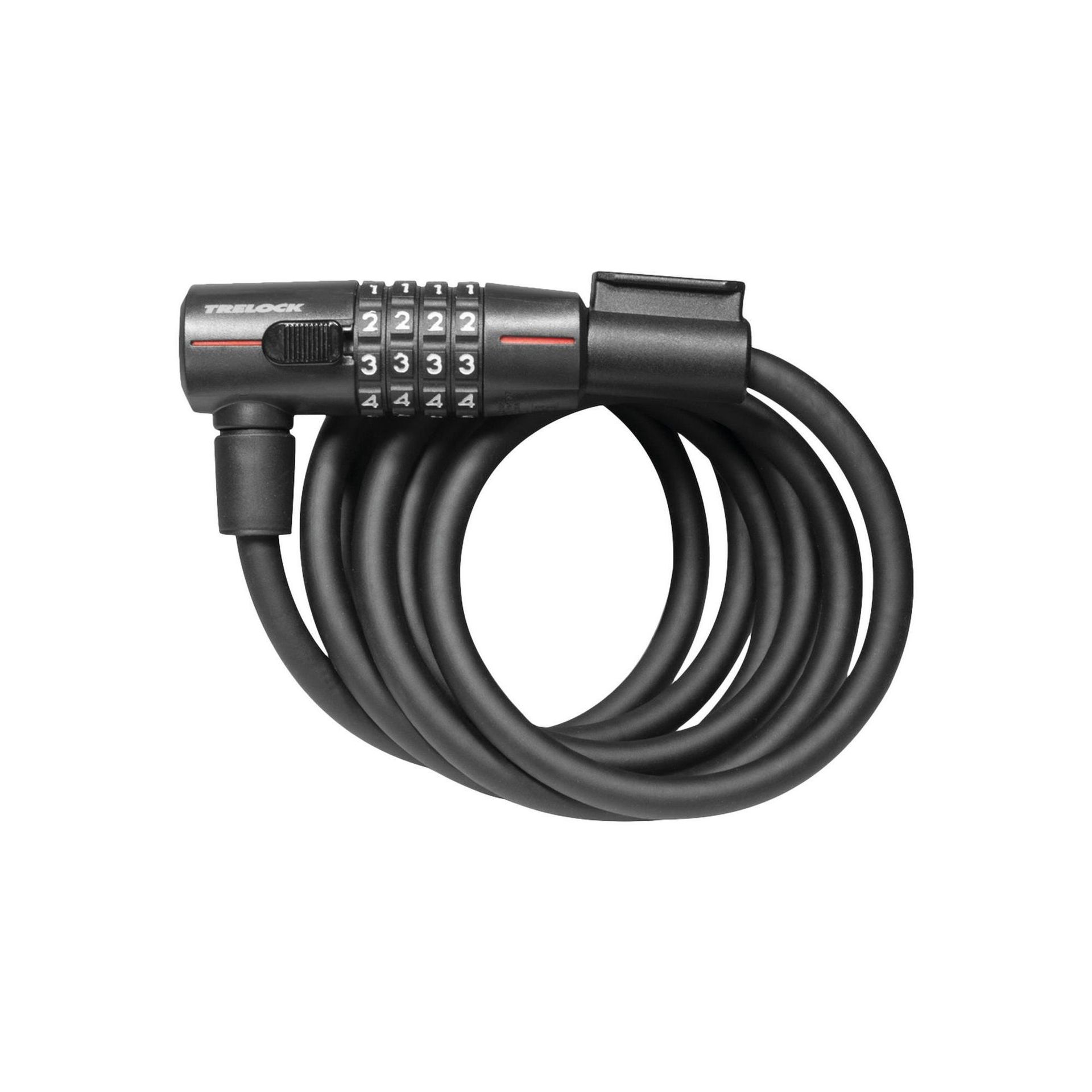 Trelock SK 312 Code Coil Cable Lock 12mm 180cm 2023 Zapięcia na szyfr 8005416