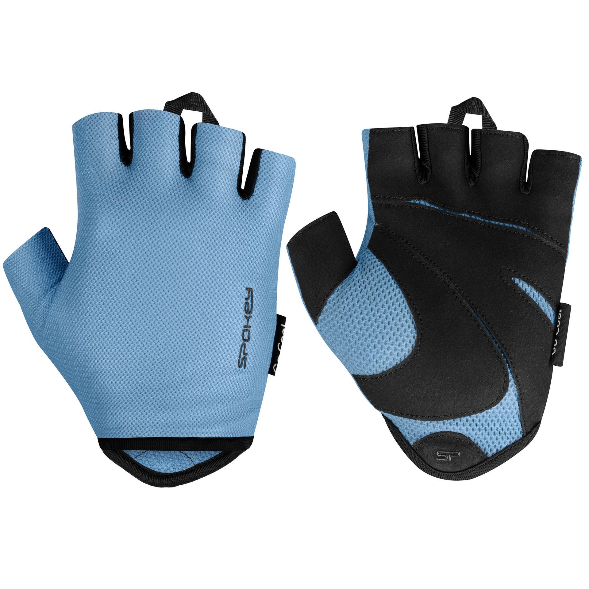 Rękawice fitness SPOKEY Lady fit ( M) Czarno-niebieski