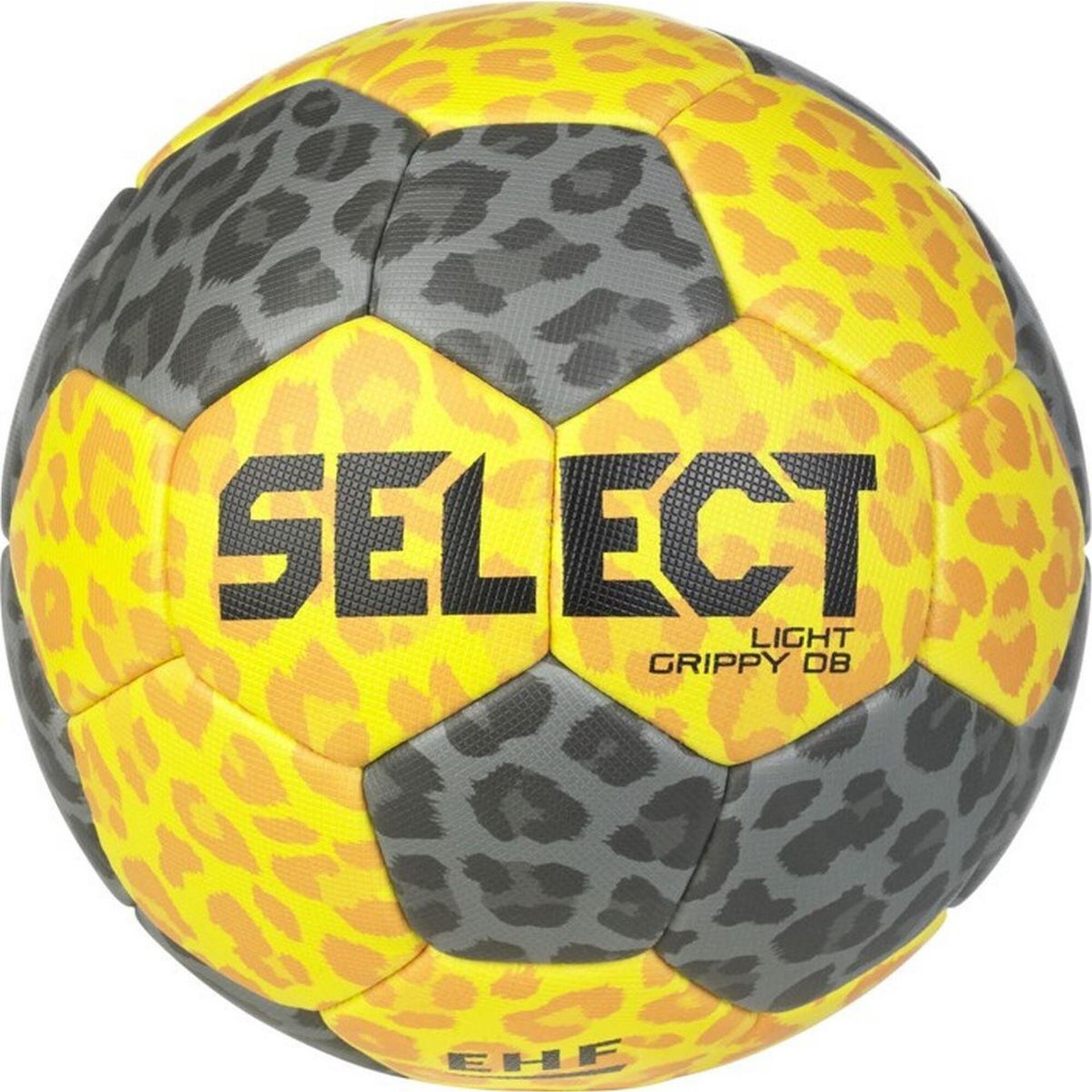 Piłka do piłki ręcznej SELECT Light Grippy DB v24 yellow/grey rozmiar 1
