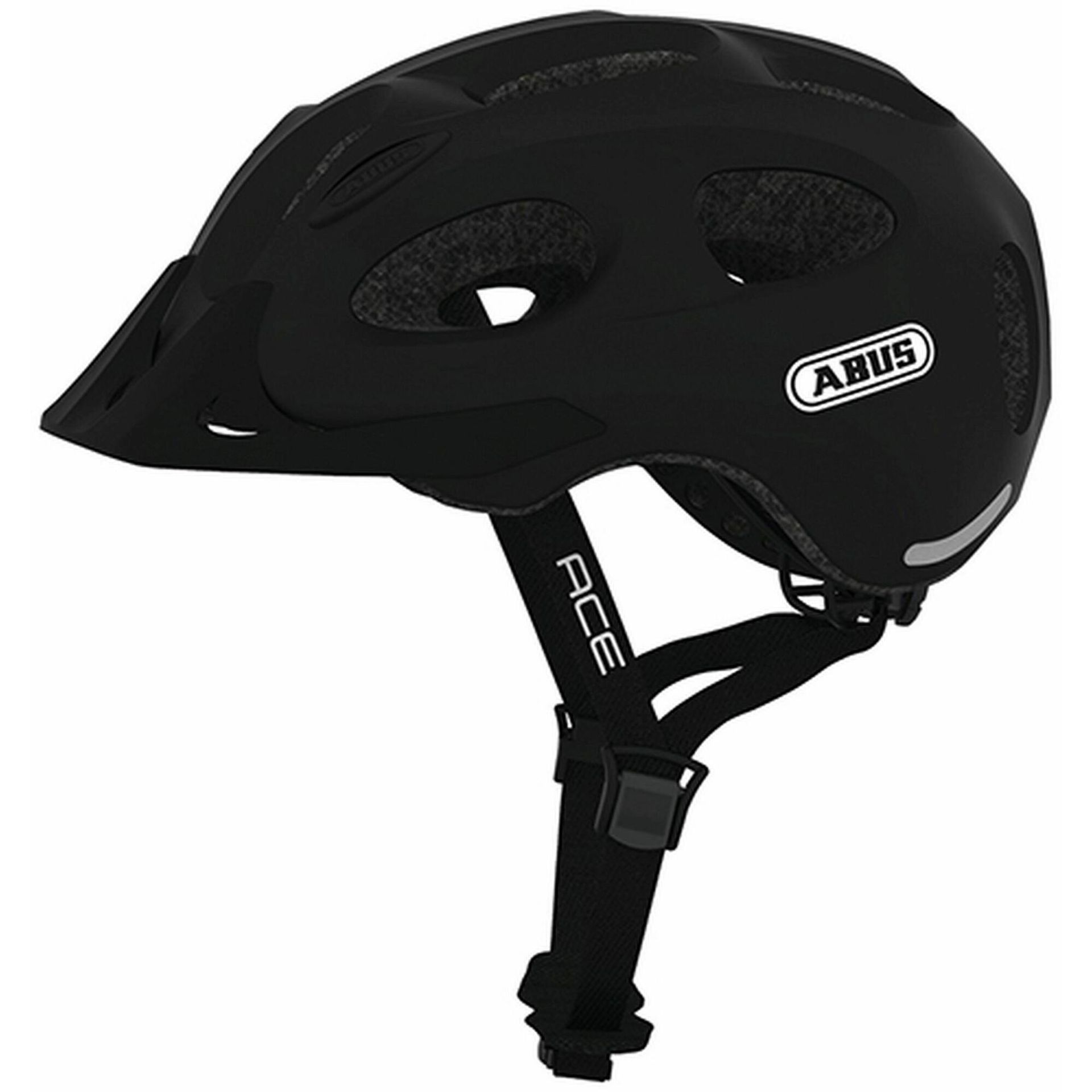 Abus ABUS yountville (firmy i Ace kask rowerowy, czarny, L 72613-2