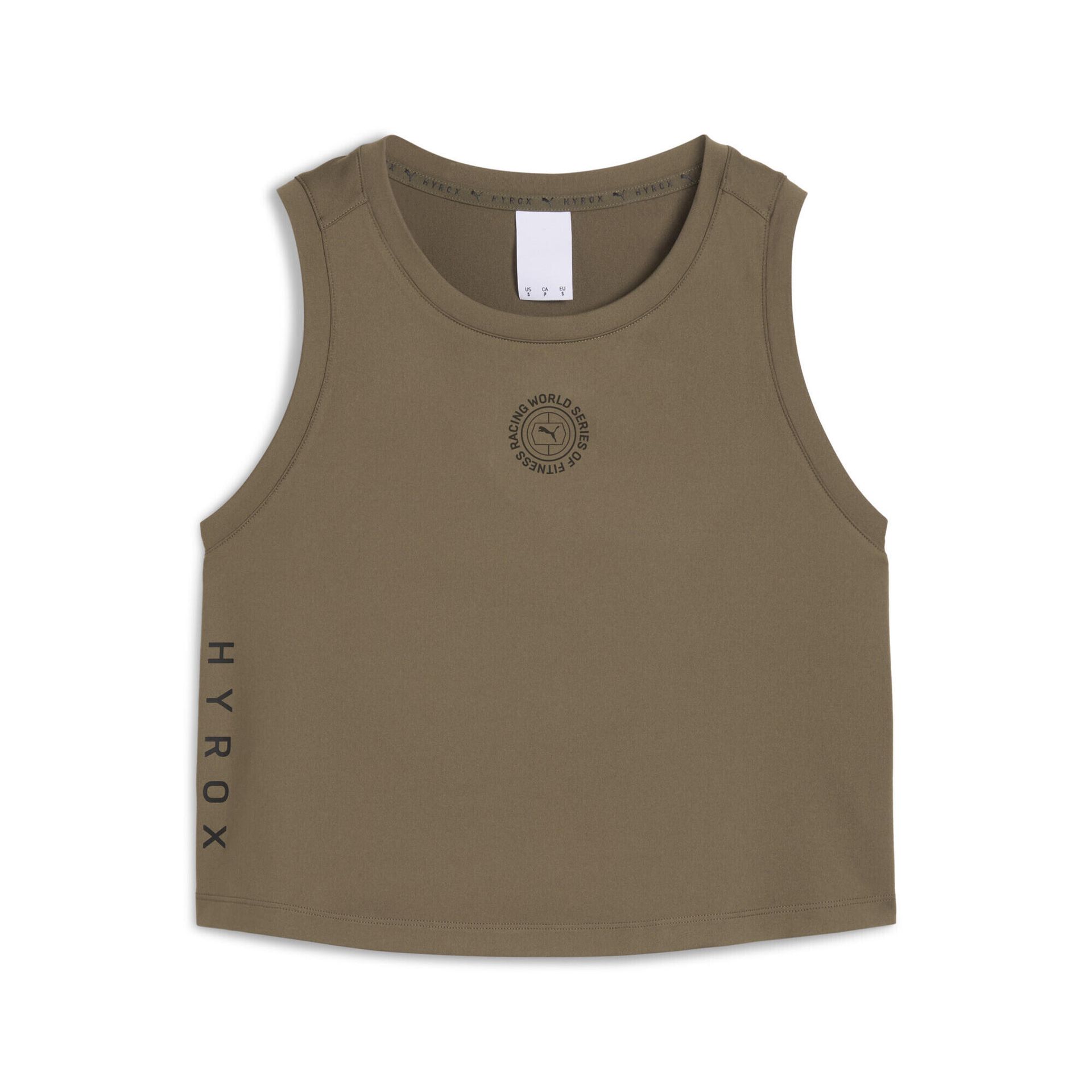 Damski top bez rękawów PUMA x HYROX CLOUDSPUN PUMA Loden Green