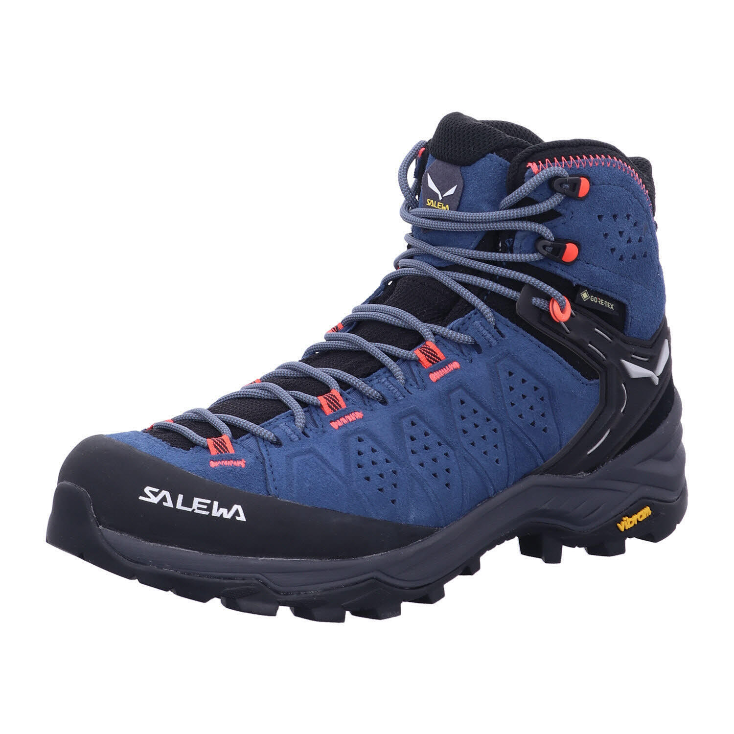 BUTY ALP TRAINER 2 MID GTX WOMEN-JAVA BLUE-FLUO CORAL