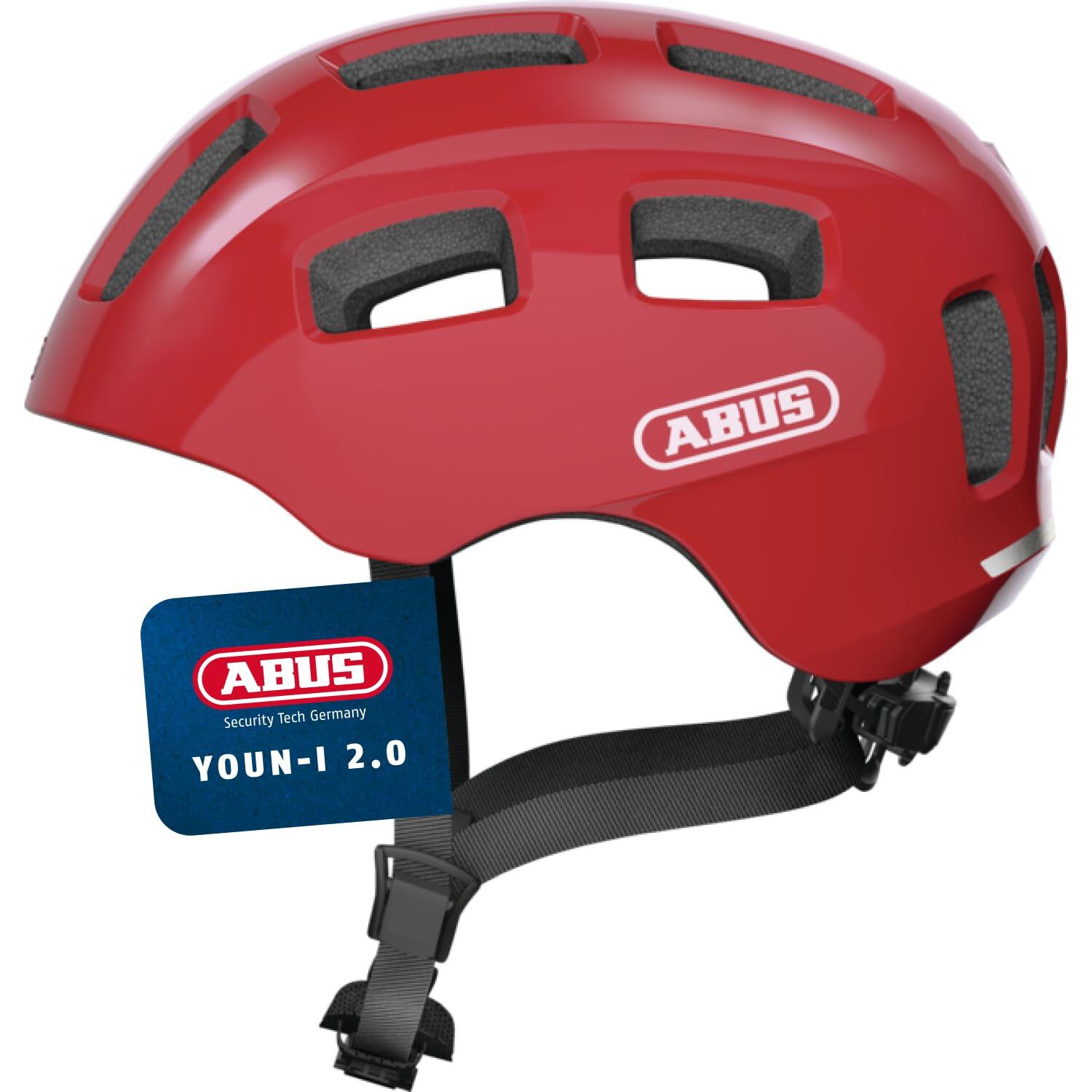 Abus Youn-I 2.0 Blaze Red S Dziecięcy kask rowerowy