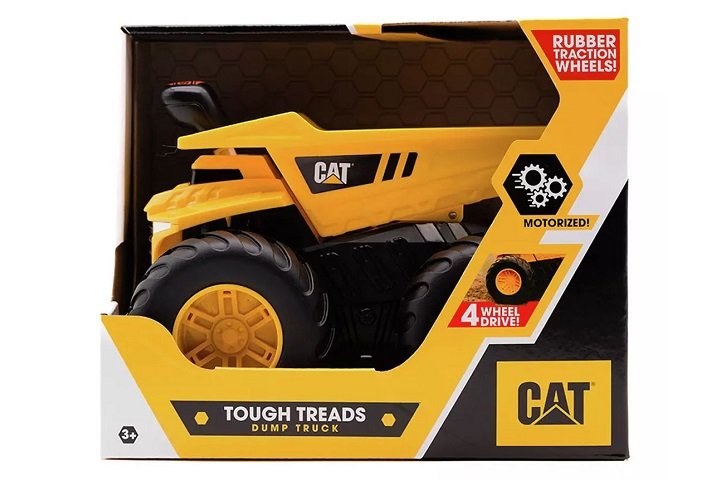 CAT wywrotka budowlana z napędem 4x4 światło/dźwięk
