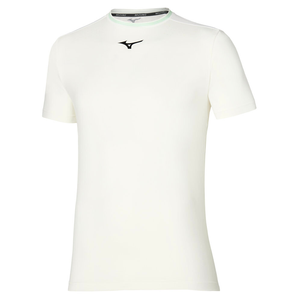 Koszulka męska Mizuno Frontier Shadow Graphic Tee M White NeoMint M
