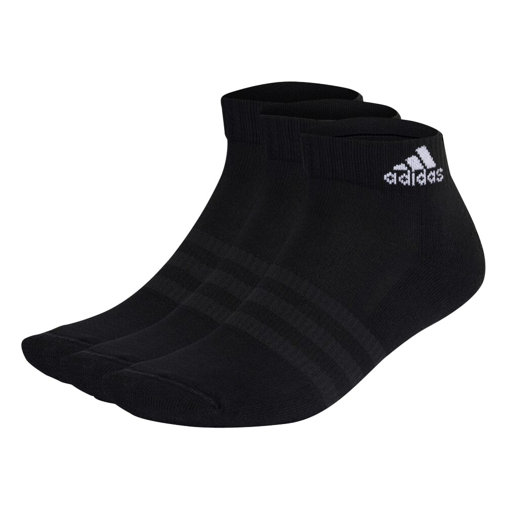 Skarpetki adidas Cushioned Sportswear Ankle Socks 3 Pairs Black XS