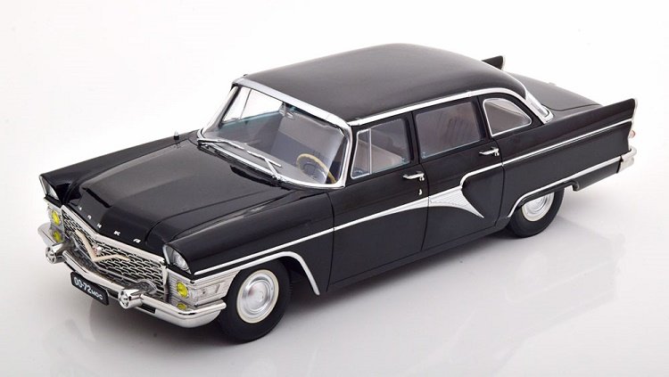 Triple 9 Gaz 13 Chaika Seagull 1959 Black 1:18 1800250