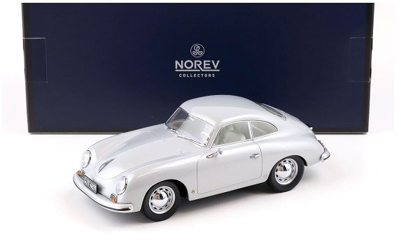 Norev Porsche 356 Coupe 1952 Silver Grey 1:18 187452