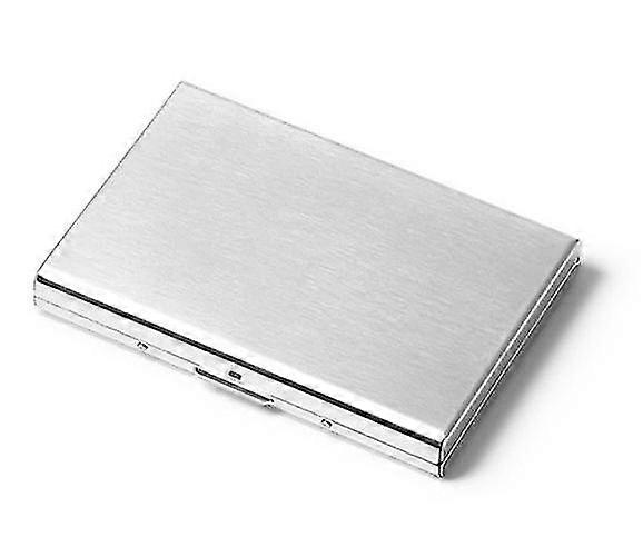 Etui na karty z tacką - Chroni RFID - Metal - Portfel Niebieski Blue