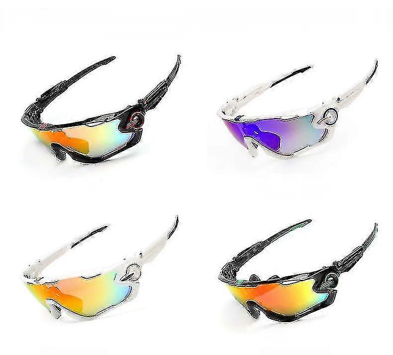 Pięcioczęściowe okulary do jazdy szczękowej Outdoor Spolaryzowane okulary przeciwsłoneczne 009270 Gogle jeździeckie G5
