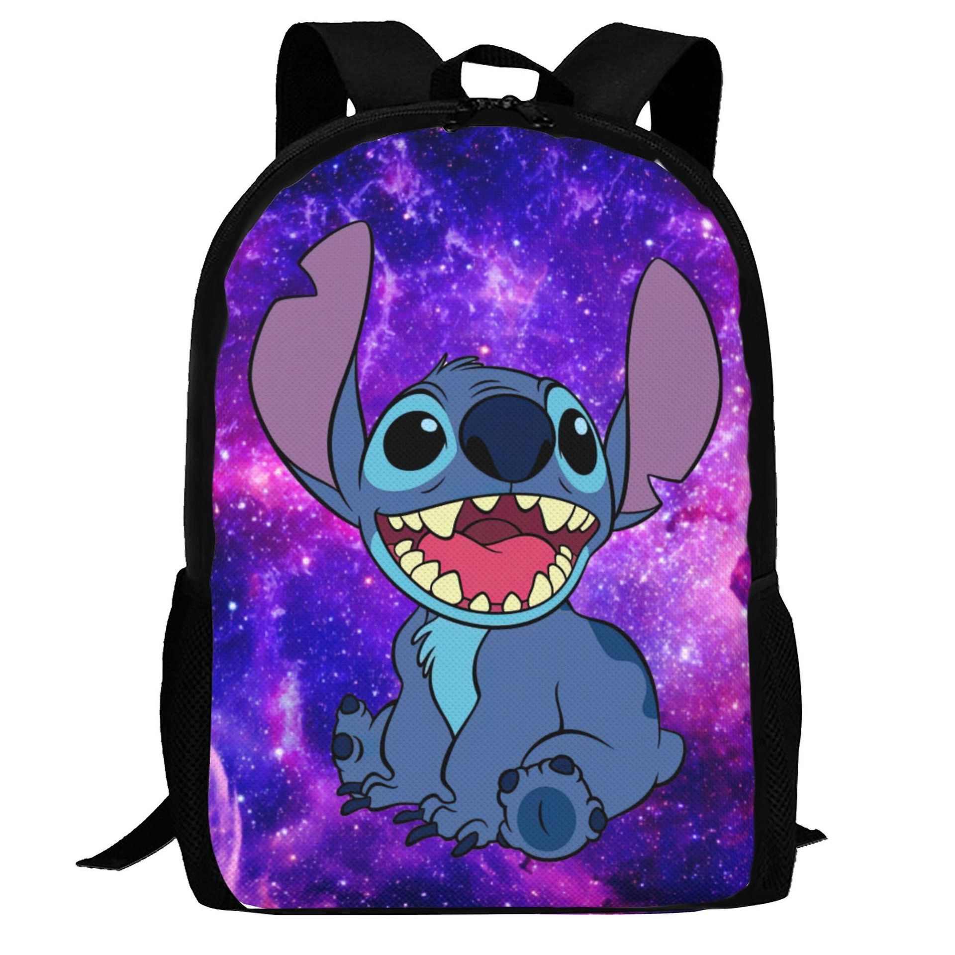 Lilo & Stitch Plecak dla dzieci Chłopcy Dziewczęta Wielofunkcyjne plecaki szkolne o dużej pojemności Lekka sportowa torba podróżna na laptopa Pleca...