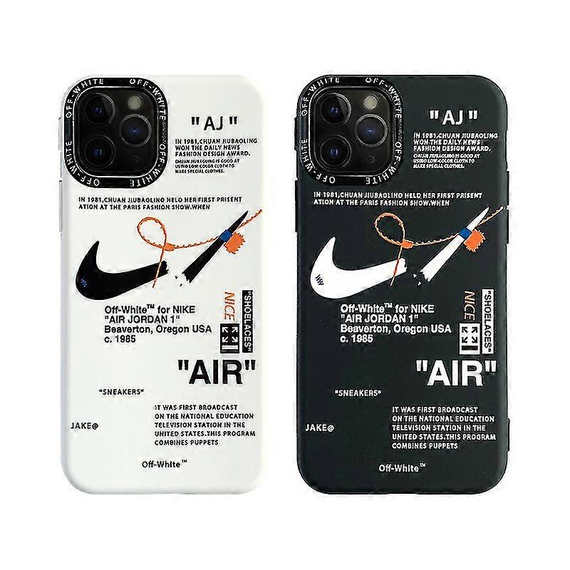 2024 Nowy Shao dla Iphone 15/14/13/12/11 / x / xs / 7/8/6 / Etui na telefon Nike Frosted w kolorze złamanej bieliiPhone 14pro / 15pro / 13pro (65% ...