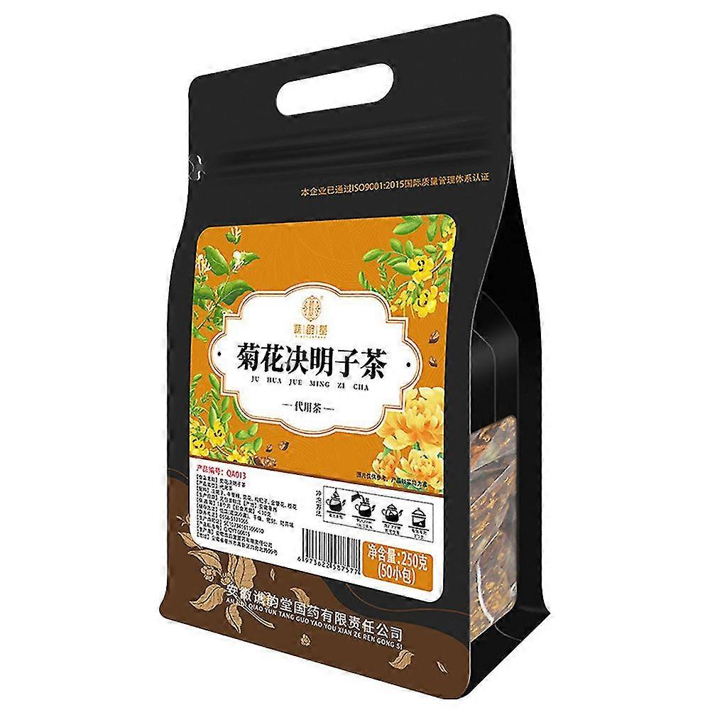 250 g / 50 torebek Herbata z nasion chryzantemy Cassia, hipotensyjna, obniżająca poziom lipidów kolor02