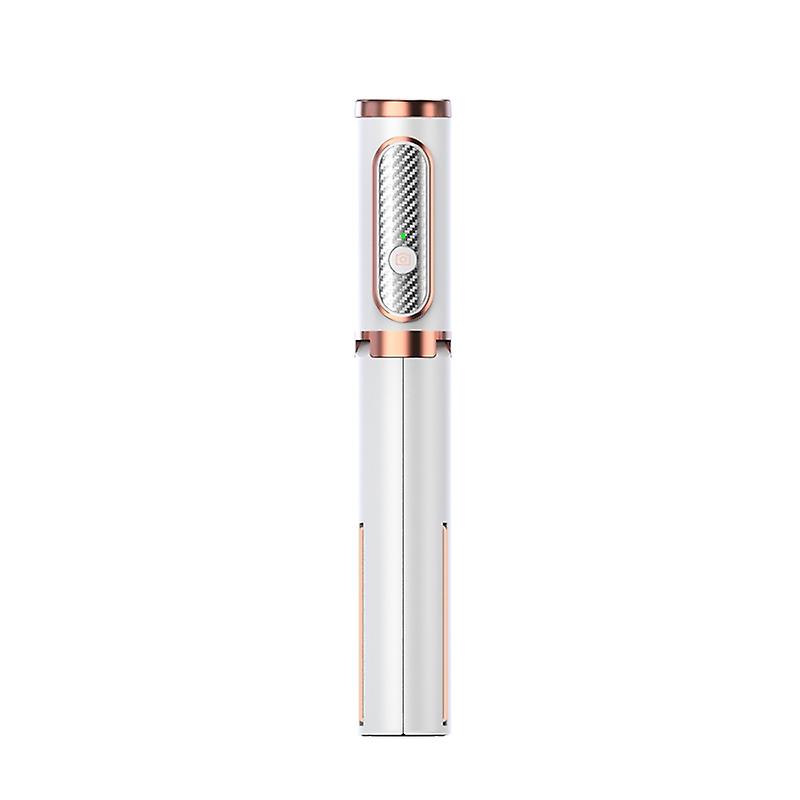 CYKE M18 Phantom Statyw Bluetooth Selfie Stick - Biały Wielobarwny White