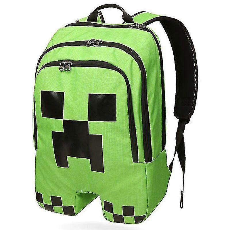 Mincraft School Plecak Creeper Plecak Wodoodporna torba sportowa dla chłopców